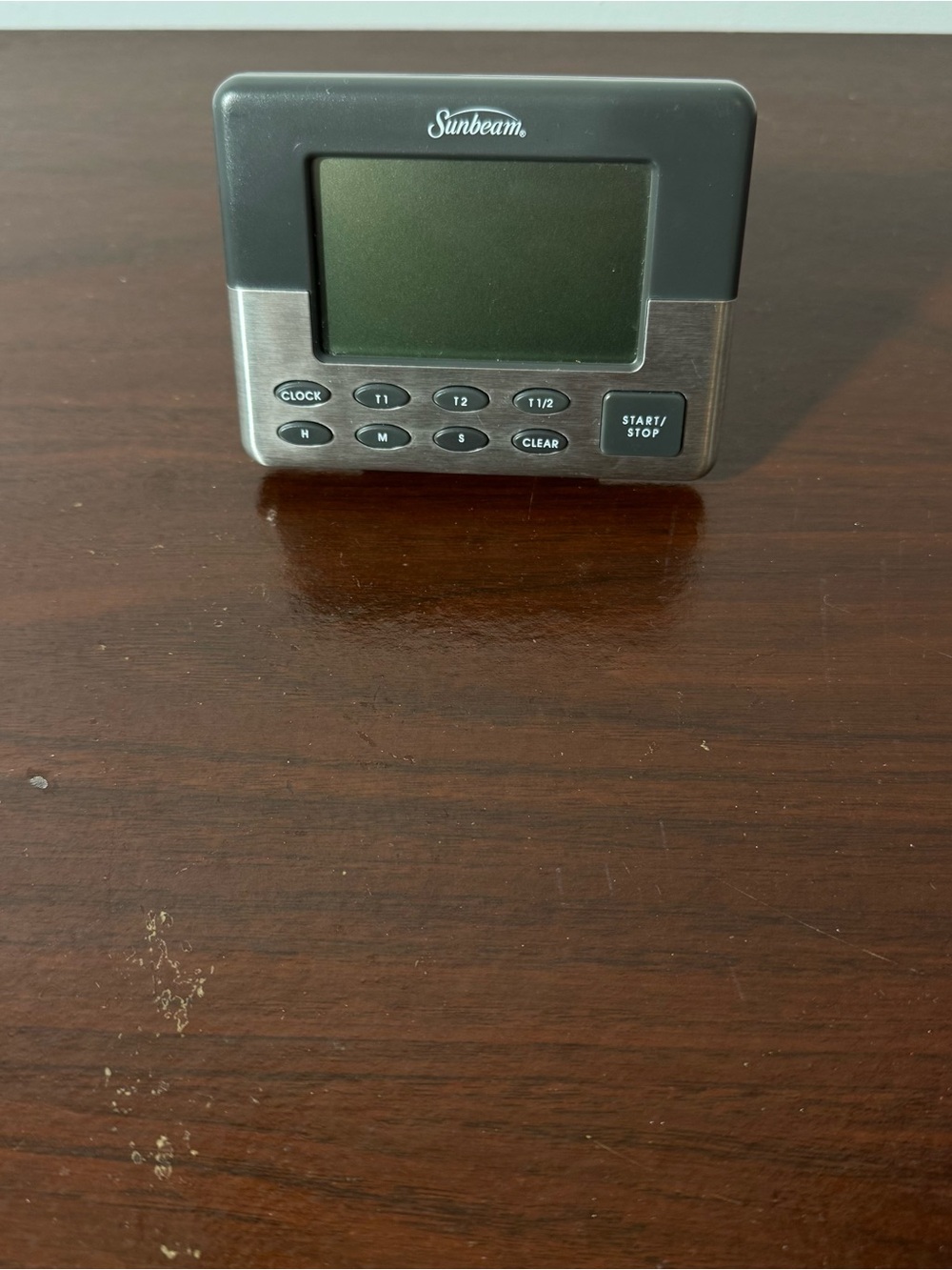 Sunbeam Digital Timer in Black and Stainless Steel Finish